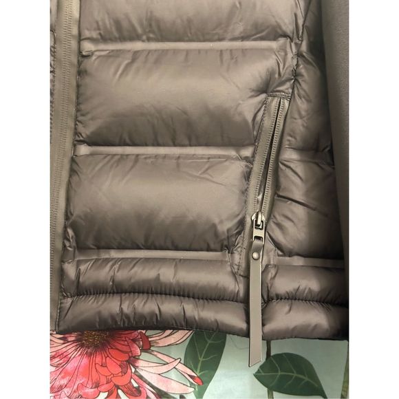 Zara Combination Puffer Jacket - Small / Black - Picture 5 of 16